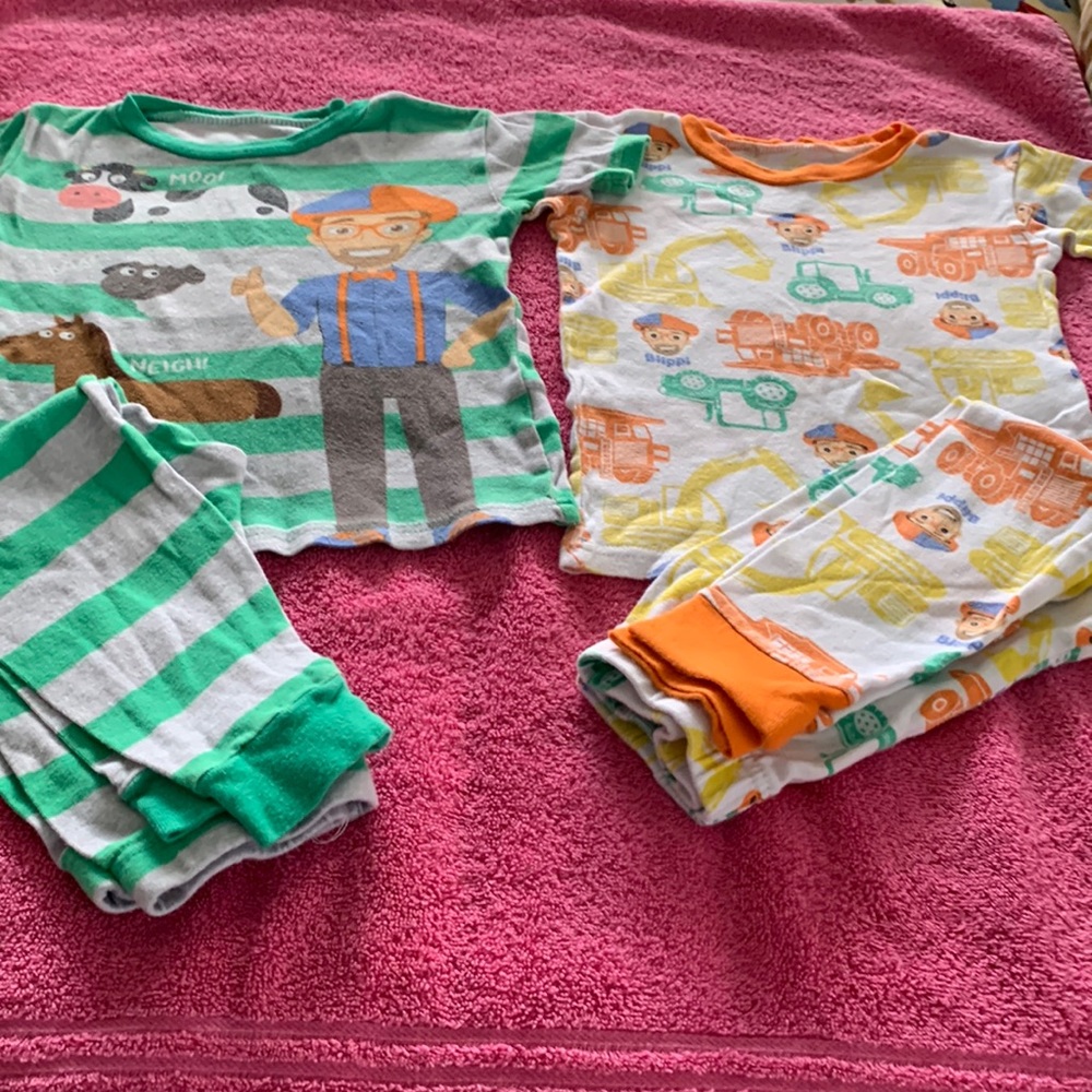 Blippi pajamas